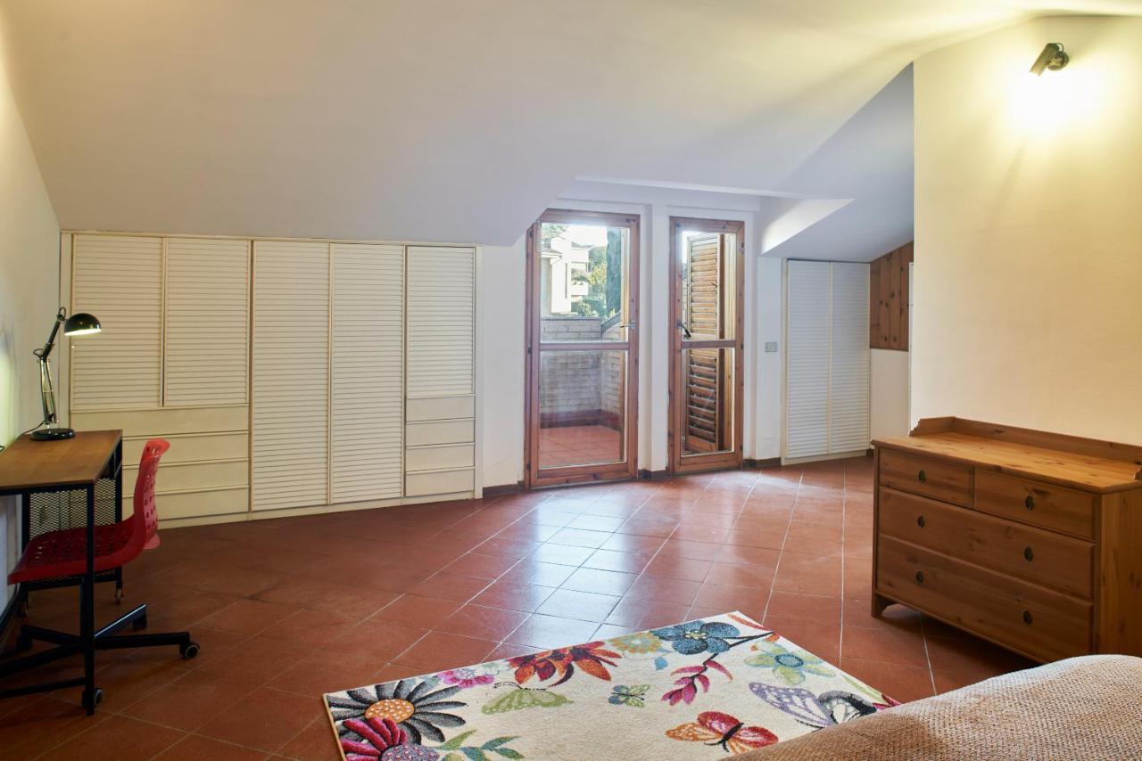Little Brick House On Siena Hills With Balconies Apartment Екстериор снимка